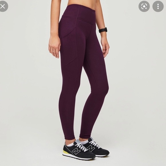 NWT FIGS Limited Edition Deep Purple Leggings S - Picture 1 of 4